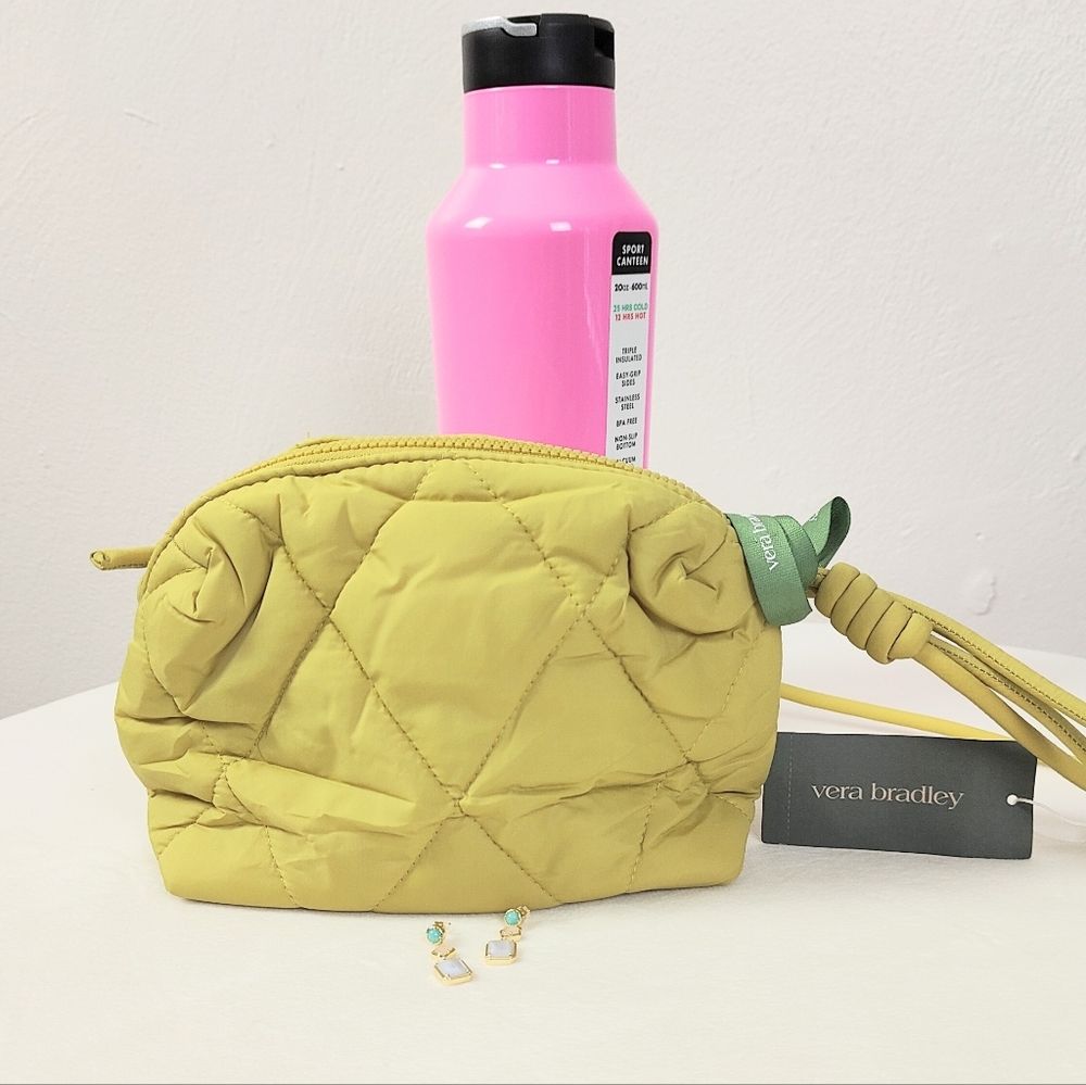 Vera Bradley Blake Crossbody In Golden Olive Green